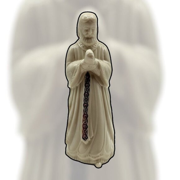 LENOX China Jewels Nativity Joseph Figurine USA Made & Highest Quality VTG 1993 - Picture 7 of 16